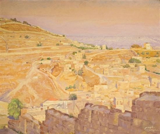 View of the Mount of Olives