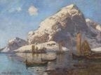 By the Lofoten by Otto Sinding, 1908
