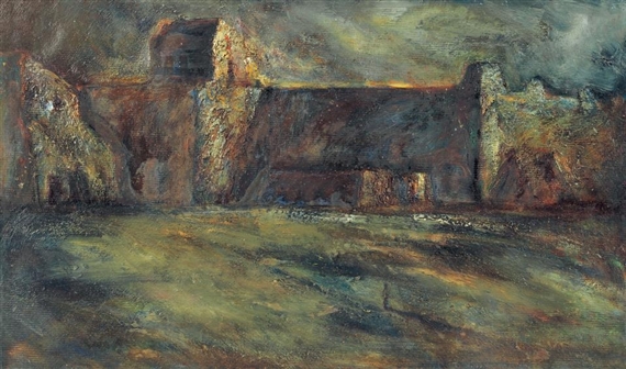 Ancient Pass by Fang Ding, 1985