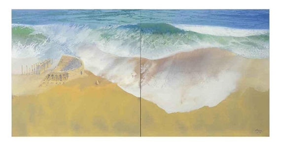 Eternal Game; a diptych by Zoya Frolova, 2001