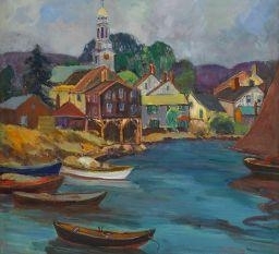 "THE BLACKSMITH SHOP" by Fern Isabel Coppedge