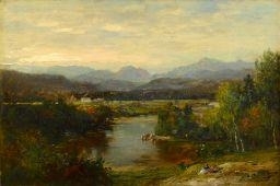 "STARR KING VIEW, WEST COMPTON NH" - Samuel Lancaster Gerry