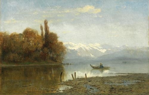 At Lake Starnberg by Arnold Steffan