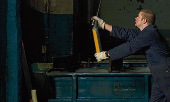 Chris Coekin: factory workers in focus