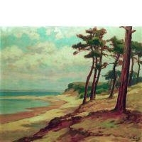 Plage aux pins - M. Gurit