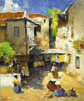 Kampong Arab - Samarang (Arab Quarter, Semarang) - Gerard Pieter Adolfs