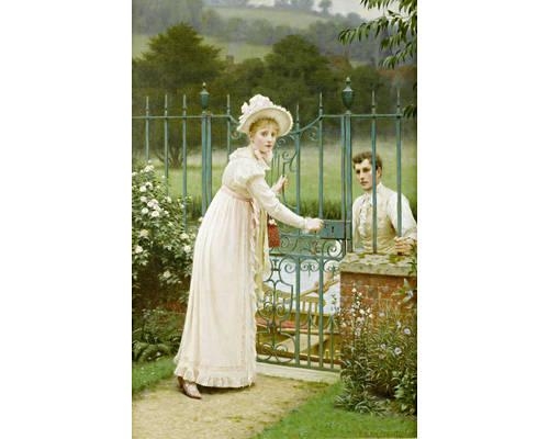 Where there's a will by Edmund Blair Leighton, 1892