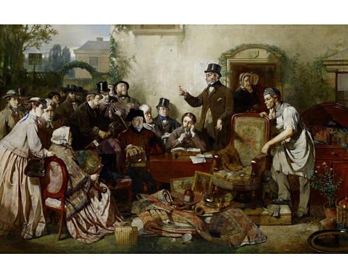 The captain's auction by John Ritchie