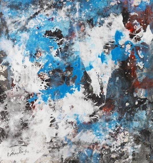 Aufsteigendes Weiß by Fred Thieler, 1994