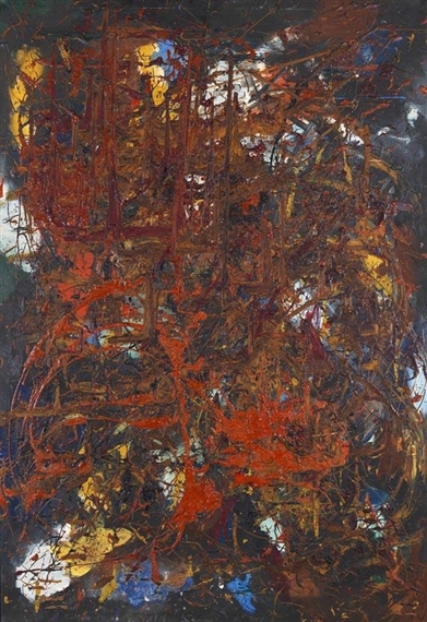 Ohne Titel by Fred Thieler, 1958