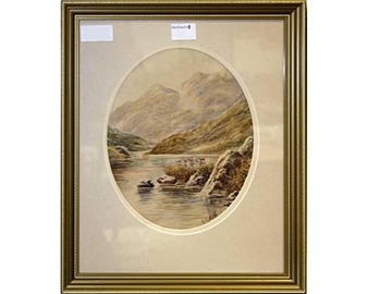 2 works: Pair of Scottish views - Albert Edward Ash