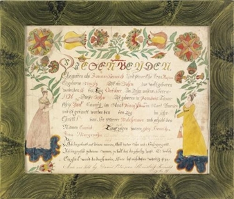 Fraktur for John Singly - Daniel Peterman