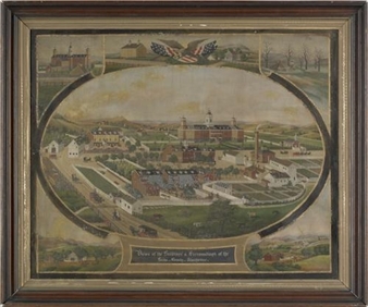 Views of the buildings and surroundings of the Berks County Almshouse - John Rasmussen