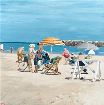 Tel-Aviv Beach - Arie Azene