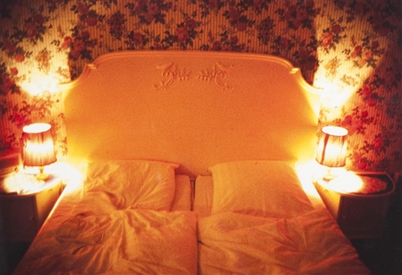 Honeymoon suite, Nuremberger eck, Berlin by Nan Goldin, 1994