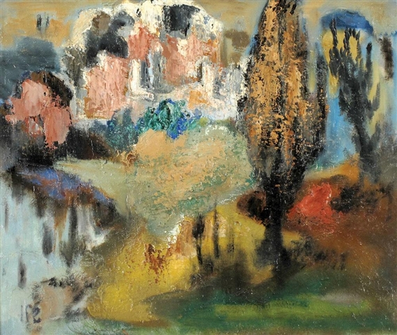 Landscape by Shmuel Levy Ophel