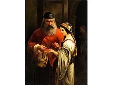 Die Schlusselubergabe by Charles Frederick Lowcock