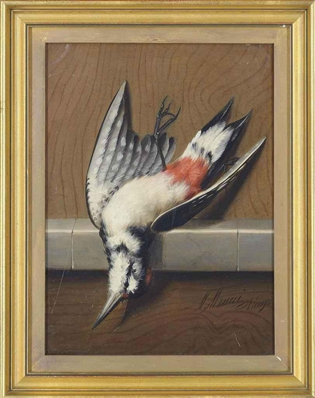 4 works: Songbirds by Michelangelo Meucci