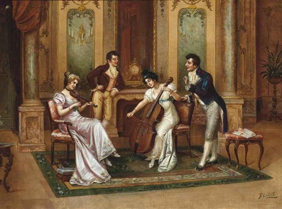 At the recital by Frederic Lenditz