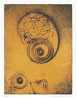 Affiche Lithographique Max Ernst Expo 1964 - Éditions Charpentier Mourlot, Originale, Sur Papier