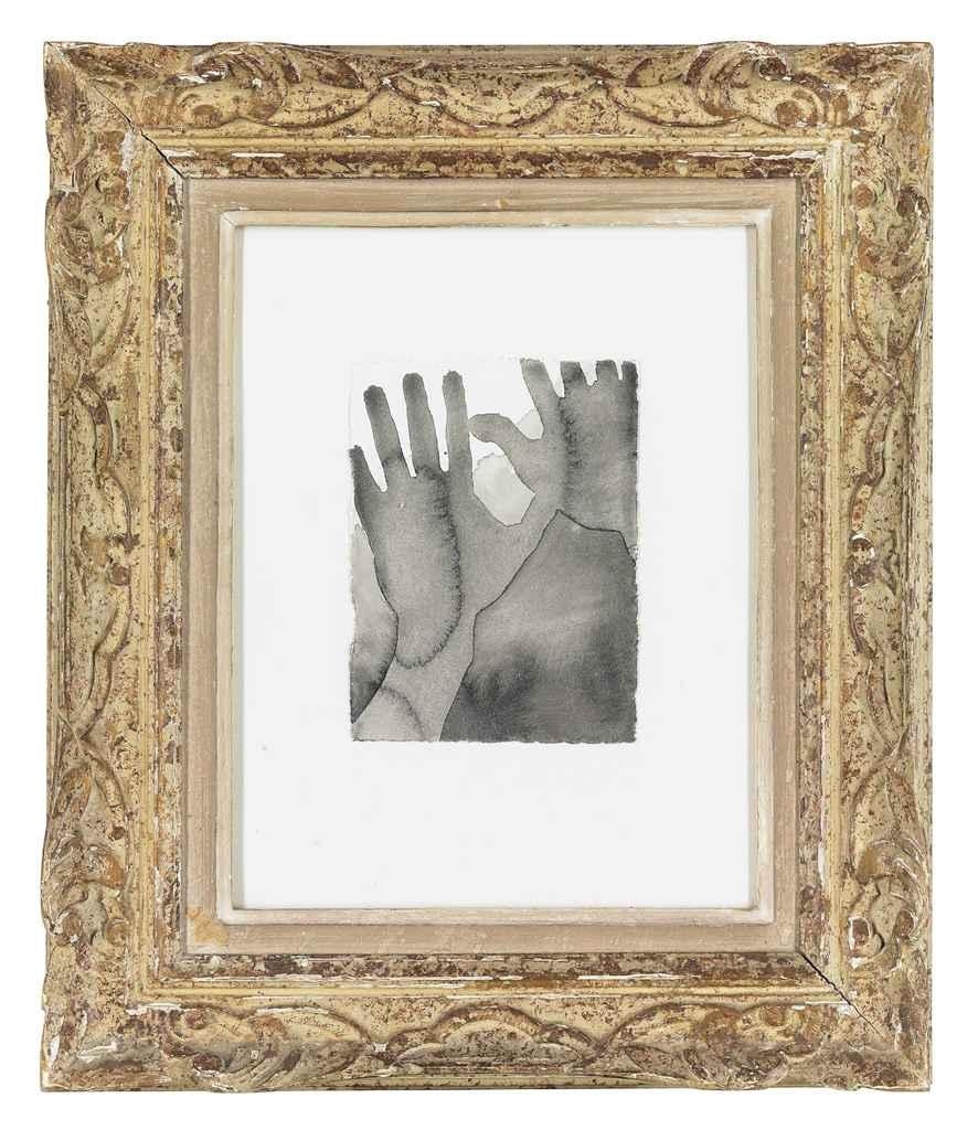 Artwork by Antony Gormley, Touch, Made of Pigment on paper