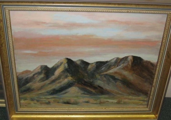 Southwestern landscape by Francis D. Healy