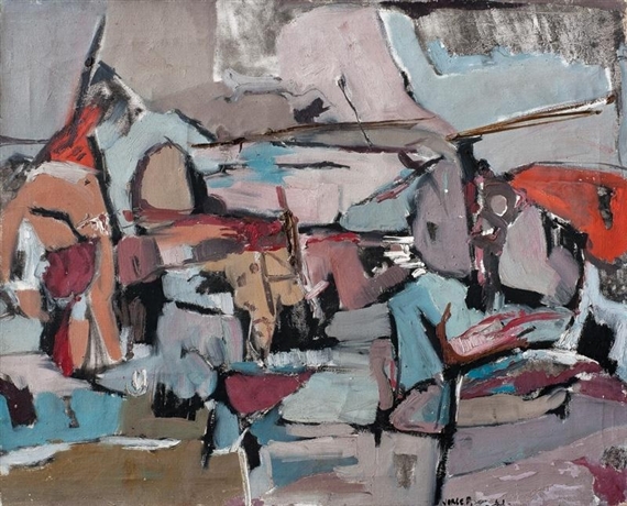 Cosmovisión de playa by Jorge Páez Vilaró, 1961