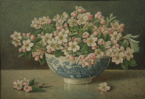Still-Life of Apple Blossoms