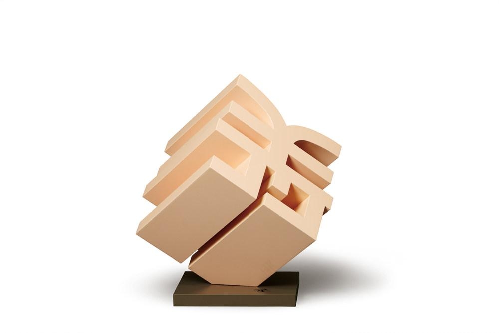 Artwork by Jang Junseok, Fantasiless, Made of polychrome paint on stainless steel