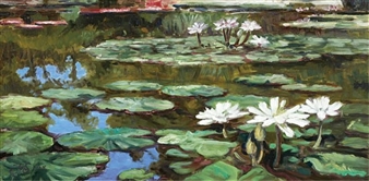 Waterlilies 3, Tower Grove Park - Irek Szelag