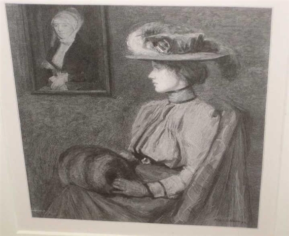 Mrs. Marie. Sterner by Henry Wolf, 1899