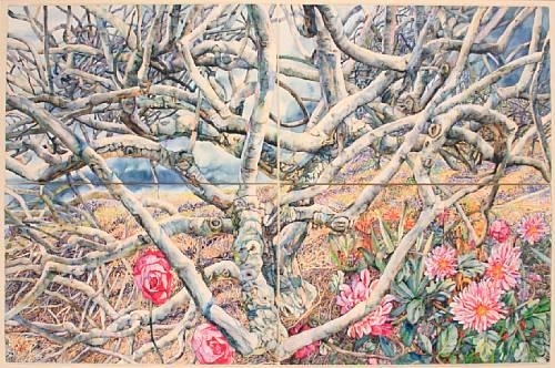 Patricia Tobacco Forrester | Apple Tree in a Forest-Struck Garden (4 ...
