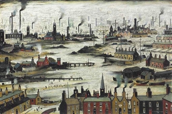 Industrial Landscape - Laurence Stephen Lowry
