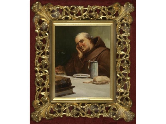 Lenten Breakfast by Paul Harney, 1899