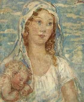 Portrait of Grace as a Madonna