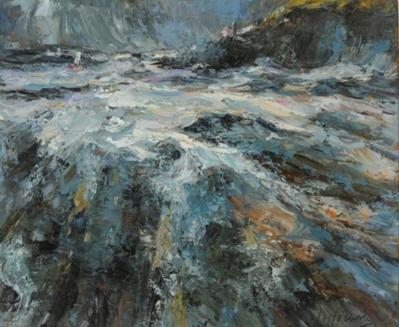 Boats on the Waves by Stuart Williams