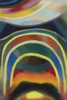 Kosmischer Regenbogen by Otto Freundlich, 1922