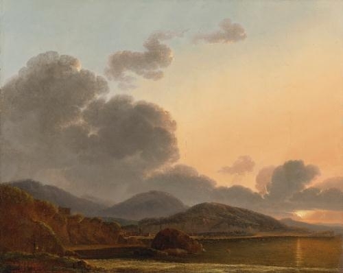 Southern Landscape by Simon-Joseph-Alexandre-Clément Denis, 1795