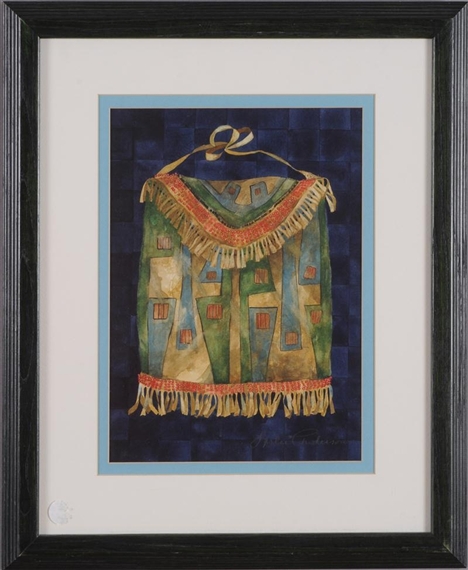 Pletka Paul Northwest Indian With Stamped Face Decoration