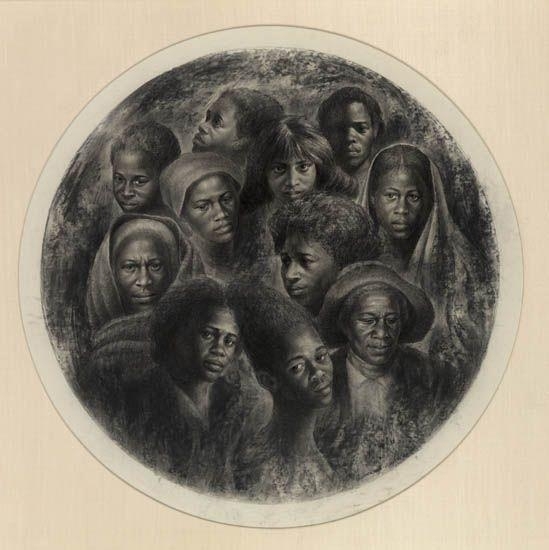 J'Accuse! No. 10 (Negro Woman) by Charles White, 1966