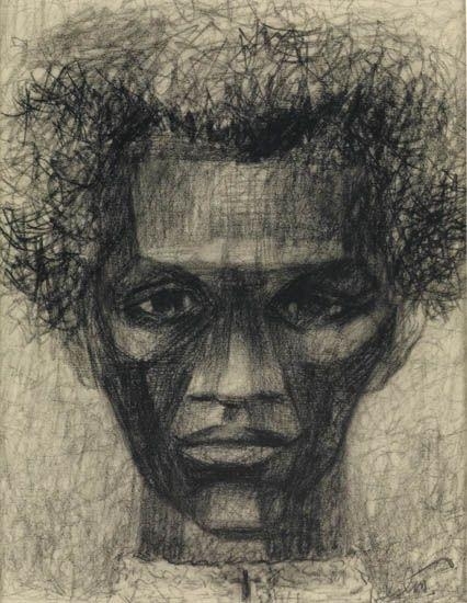Untitled (Head of a Man)