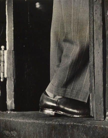 Untitled (Man's Leg) by Gordon Parks, 1952