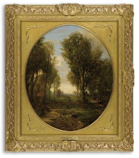 Untitled (Woodland Scene) by Robert S. Duncanson, circa 1860-1865