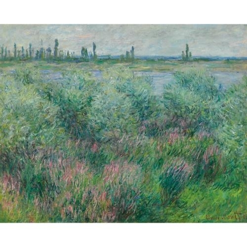 Berges de la Seine Pres de Vetheuil by Claude Monet, 1881