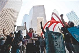 Occupy, the Art Show: Ted Soqui, Our Photographer Who Did Time Cover With Shepard Fairey, Gets an Exhibit