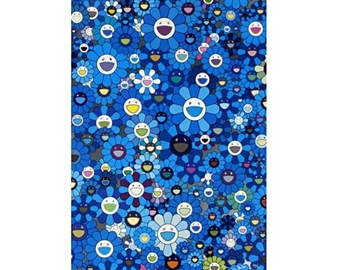 Takashi Murakami | An Homage to IKB, 1957 (2011) | MutualArt