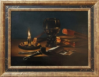 CANDLELIGHT STILL LIFE - Gottharde Wedit