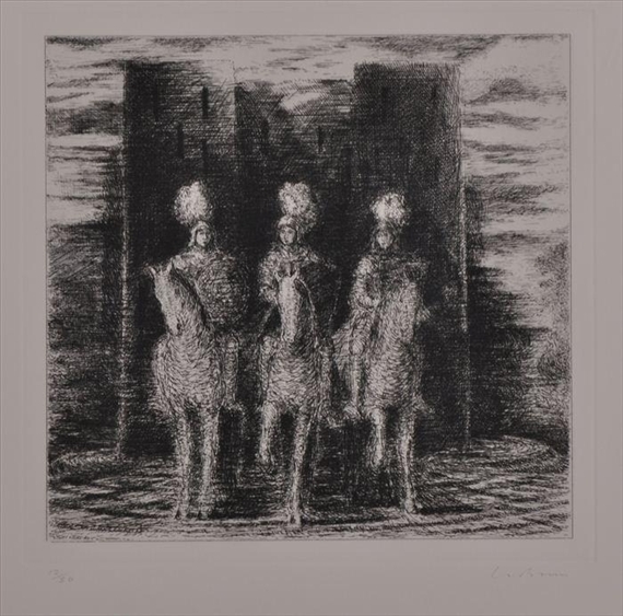 Christopher Le Brun | THREE RIDERS SERIES | MutualArt