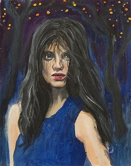 Blue girl - Sylvie Brodi