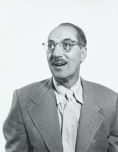 Groucho Marx by Philippe Halsman, 1952; printed 1970s